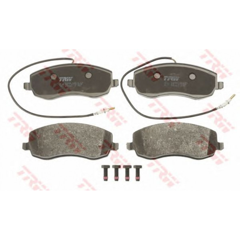 GDB1820  TRW - Гальмівні колодки до дисків — фото товара №2