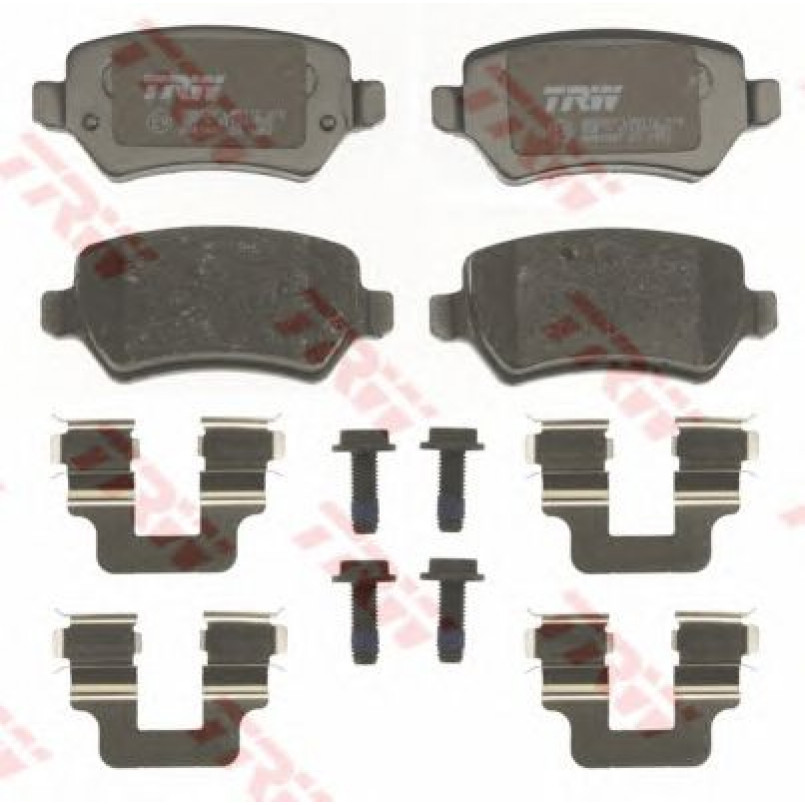 GDB1831  TRW - Гальмівні колодки до дисків — фото товара №2