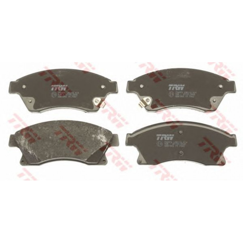 GDB1843  TRW - Гальмівні колодки до дисків — фото товара №2