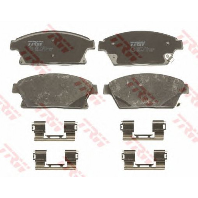 GDB1847  TRW - Гальмівні колодки до дисків — фото товара №2