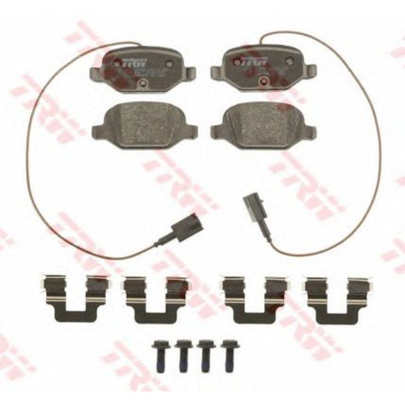 GDB1894  TRW - Гальмівні колодки до дисків — фото товара №2