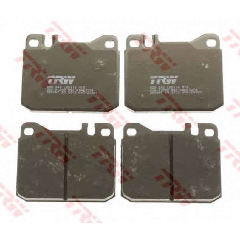 GDB242  TRW - Гальмівні колодки до дисків — фото товара №2