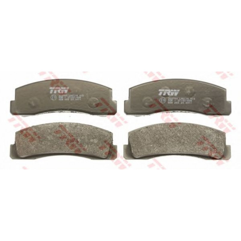 GDB265  TRW - Гальмівні колодки до дисків — фото товара №1