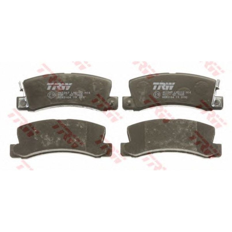 GDB3164  TRW - Гальмівні колодки до дисків — фото товара №2
