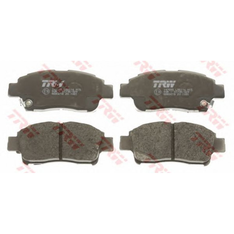 GDB3218  TRW - Гальмівні колодки до дисків — фото товара №2
