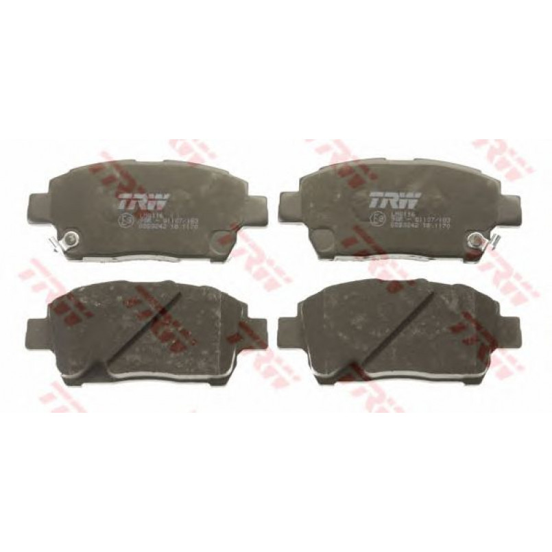 GDB3242  TRW - Гальмівні колодки до дисків — фото товара №2