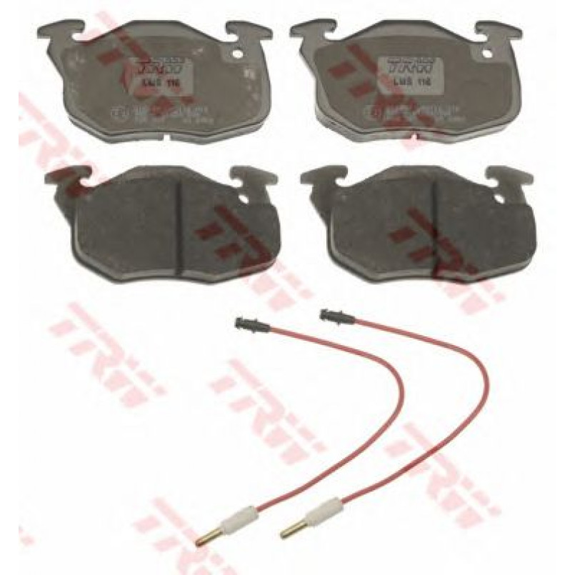 GDB327  TRW - Гальмівні колодки до дисків — фото товара №2