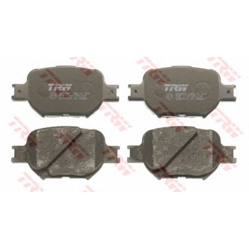 GDB3316  TRW - Гальмівні колодки до дисків — фото товара №2