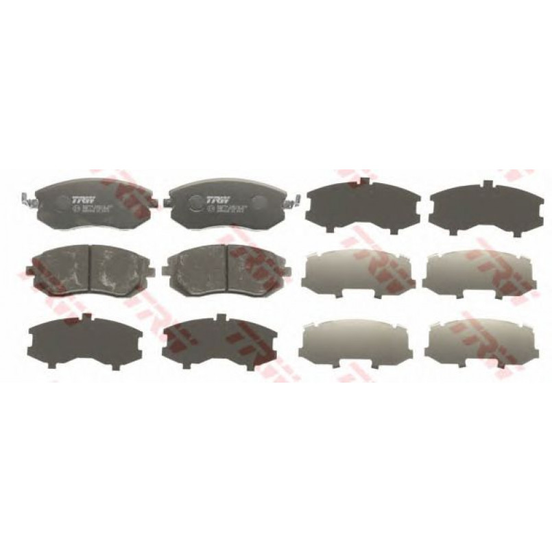 GDB3328  TRW - Гальмівні колодки до дисків — фото товара №2