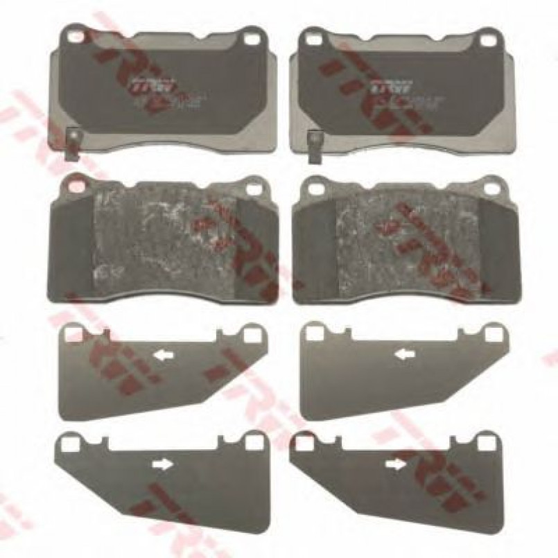 GDB3349  TRW - Гальмівні колодки до дисків — фото товара №2