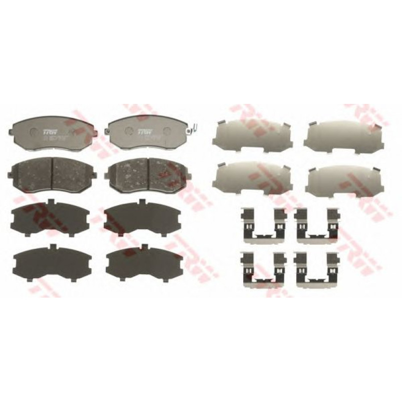 GDB3371  TRW - Гальмівні колодки до дисків — фото товара №1