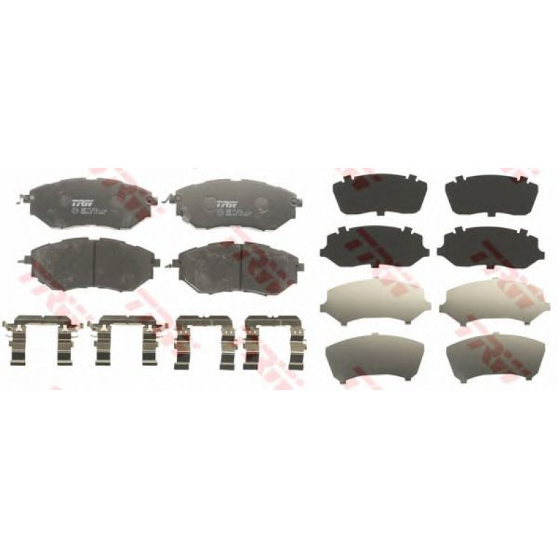 GDB3372  TRW - Гальмівні колодки до дисків — фото товара №2