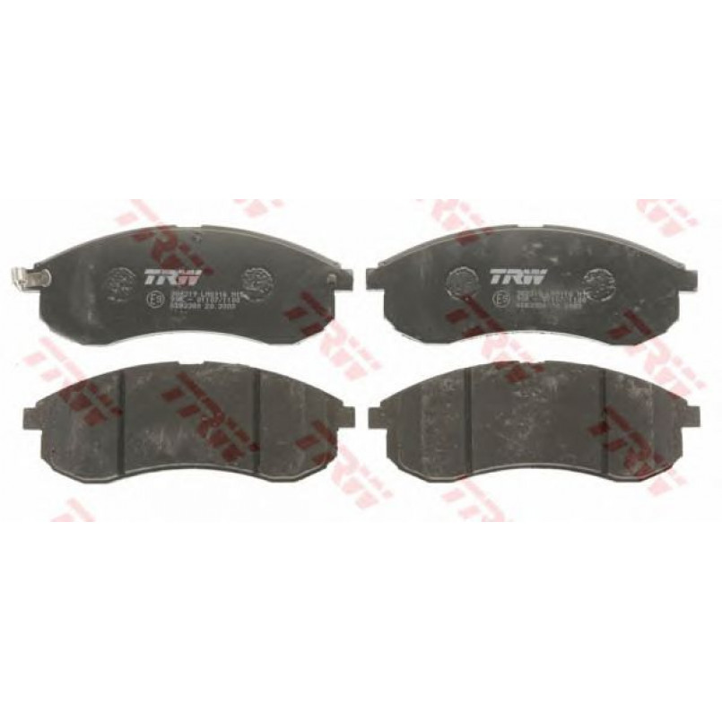 GDB3380  TRW - Гальмівні колодки до дисків — фото товара №2