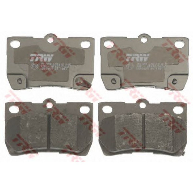 GDB3399  TRW - Гальмівні колодки до дисків — фото товара №2