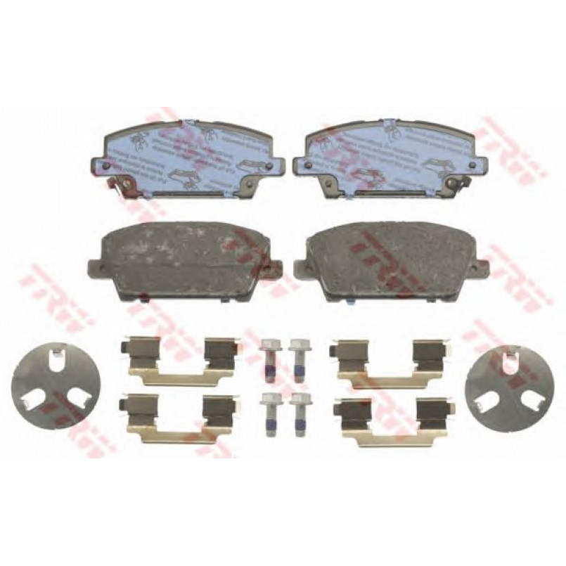GDB3407  TRW - Гальмівні колодки до дисків — фото товара №1