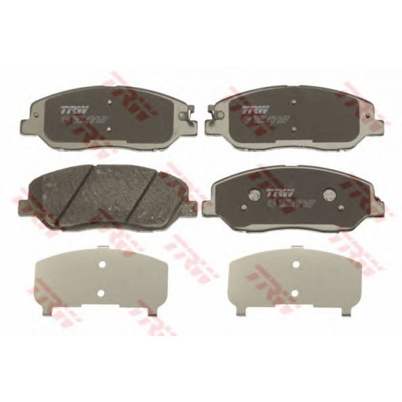 GDB3418  TRW - Гальмівні колодки до дисків — фото товара №2