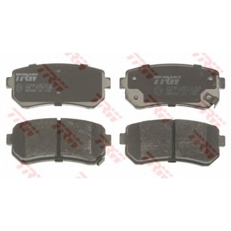 GDB3421  TRW - Гальмівні колодки до дисків !!! Заміна для GDB3451 — фото товара №2