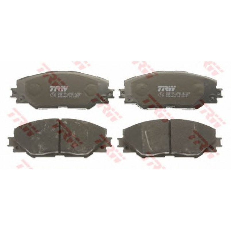 GDB3424  TRW - Гальмівні колодки до дисків — фото товара №2