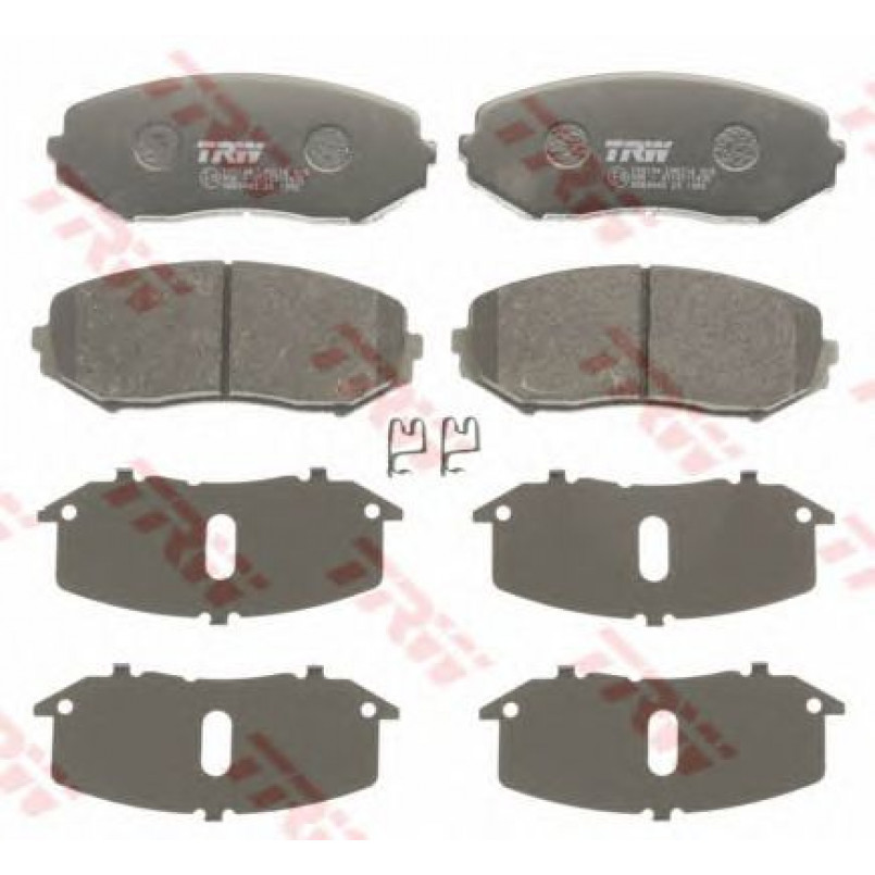 GDB3443  TRW - Гальмівні колодки до дисків — фото товара №1