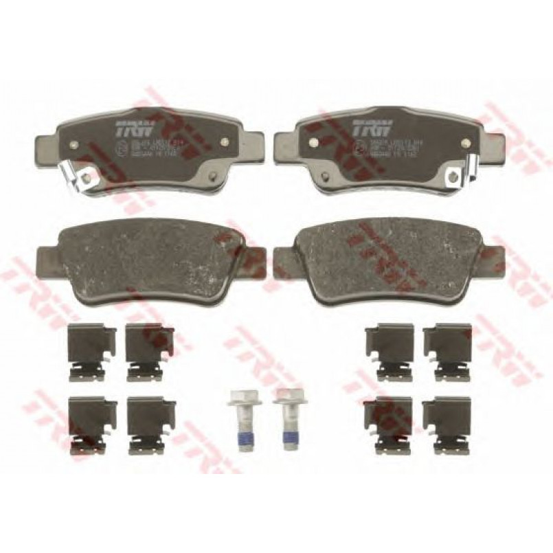 GDB3446  TRW - Гальмівні колодки до дисків — фото товара №2