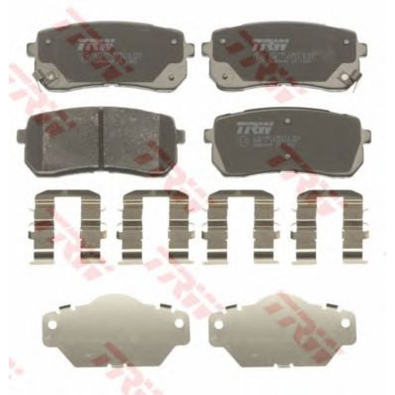 GDB3449  TRW - Гальмівні колодки до дисків — фото товара №2