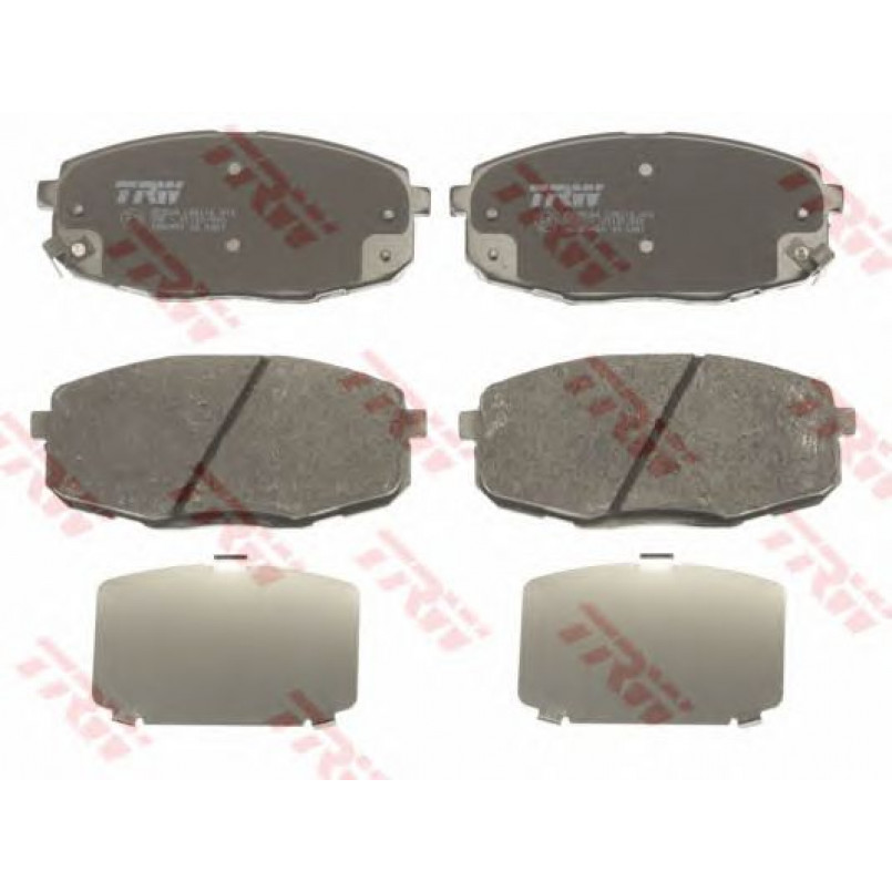 GDB3450  TRW - Гальмівні колодки до дисків — фото товара №2