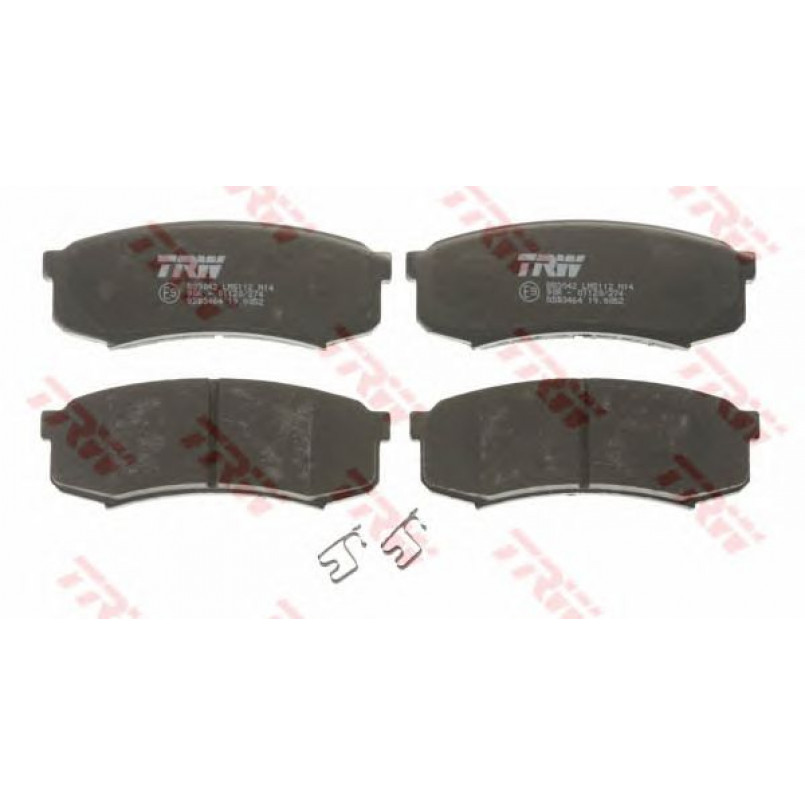 GDB3464  TRW - Гальмівні колодки до дисків — фото товара №2
