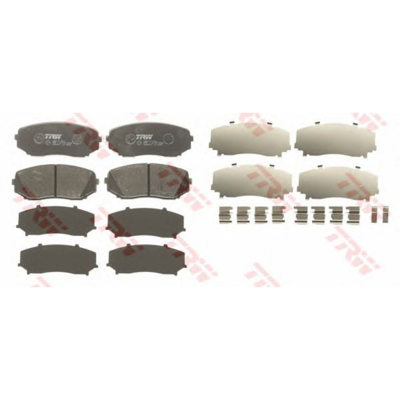 GDB3471  TRW - Гальмівні колодки до дисків — фото товара №1