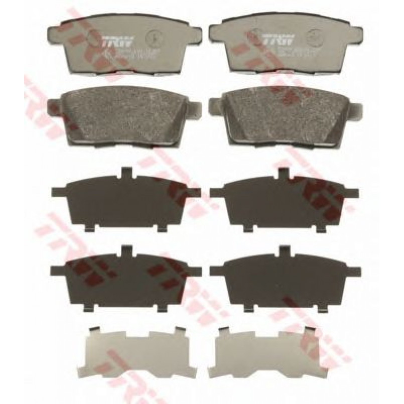 GDB3472  TRW - Гальмівні колодки до дисків — фото товара №1