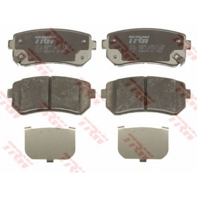 GDB3474  TRW - Гальмівні колодки до дисків — фото товара №2