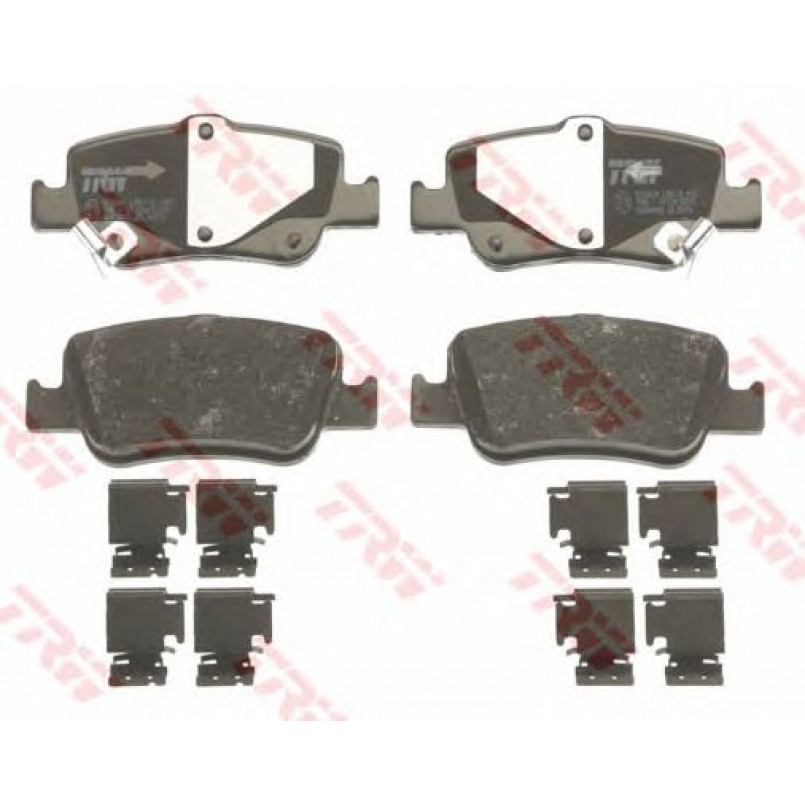 GDB3480  TRW - Гальмівні колодки до дисків — фото товара №2