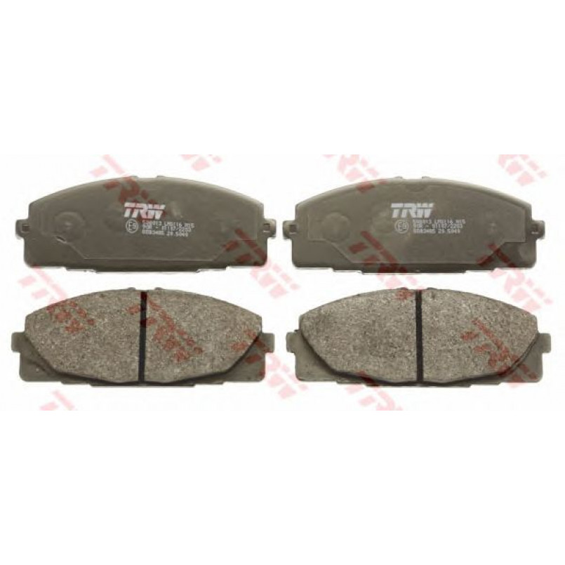 GDB3485  TRW - Гальмівні колодки до дисків — фото товара №1