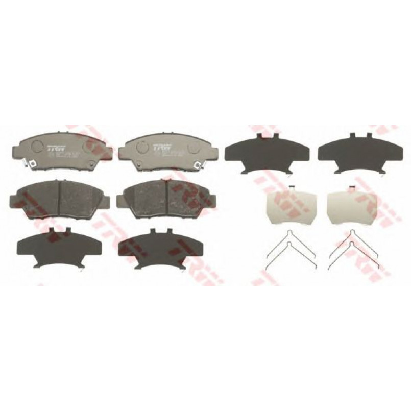 GDB3493  TRW - Гальмівні колодки до дисків — фото товара №2