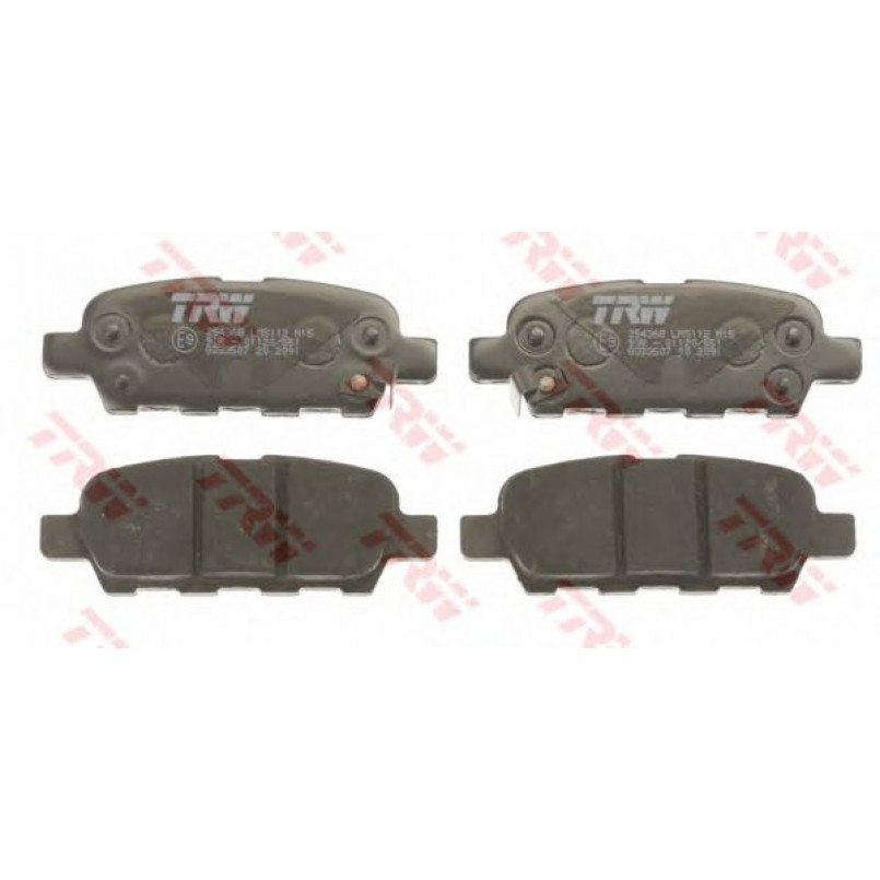 GDB3507  TRW - Гальмівні колодки до дисків — фото товара №2