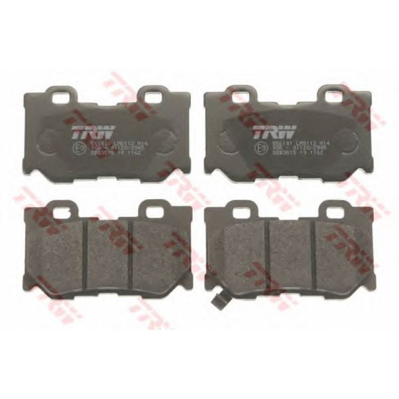GDB3515  TRW - Гальмівні колодки до дисків — фото товара №2