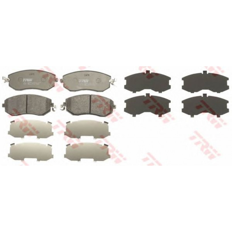 GDB3519  TRW - Гальмівні колодки до дисків — фото товара №1