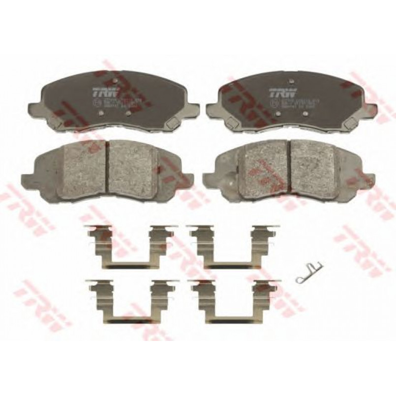 GDB4141  TRW - Гальмівні колодки до дисків — фото товара №1