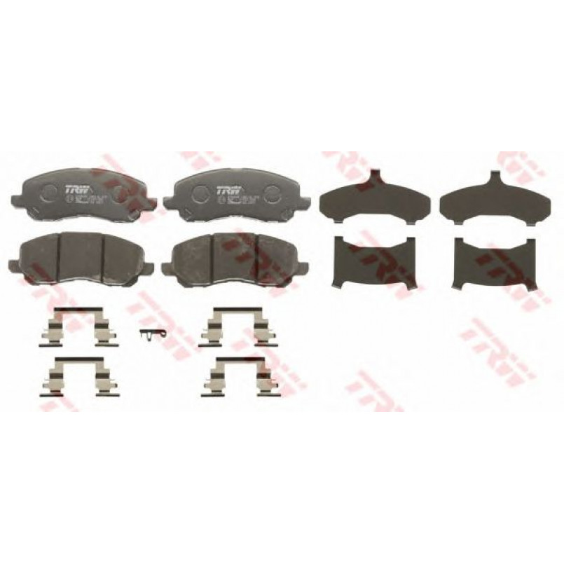 GDB4142  TRW - Гальмівні колодки до дисків — фото товара №2