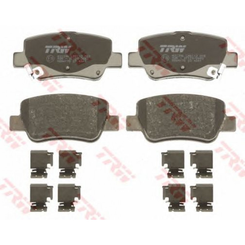 GDB4175  TRW - Гальмівні колодки до дисків — фото товара №2