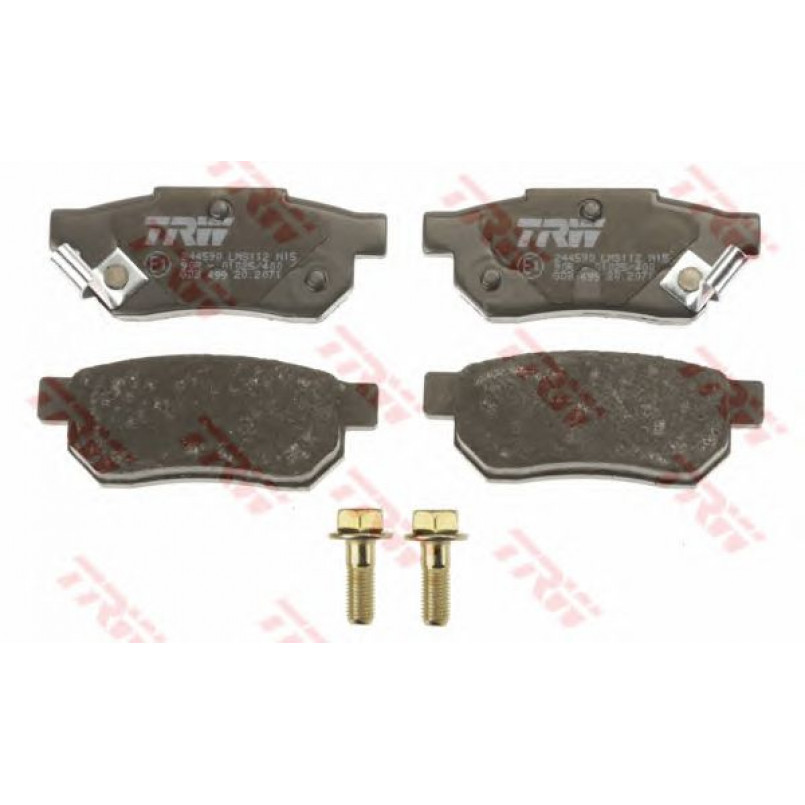 GDB499  TRW - Гальмівні колодки до дисків — фото товара №2