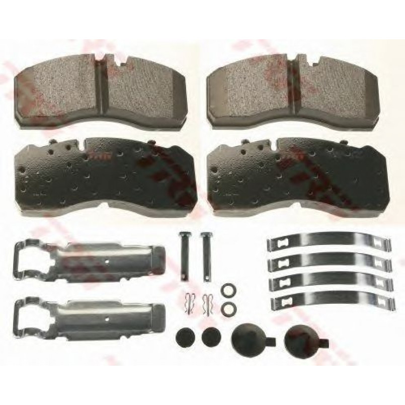 GDB5072  TRW - Гальмівні колодки до дисків — фото товара №1