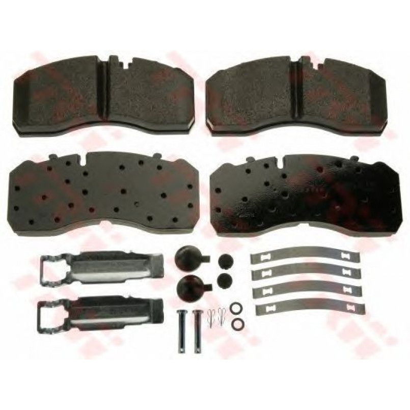 GDB5072  TRW - Гальмівні колодки до дисків — фото товара №2