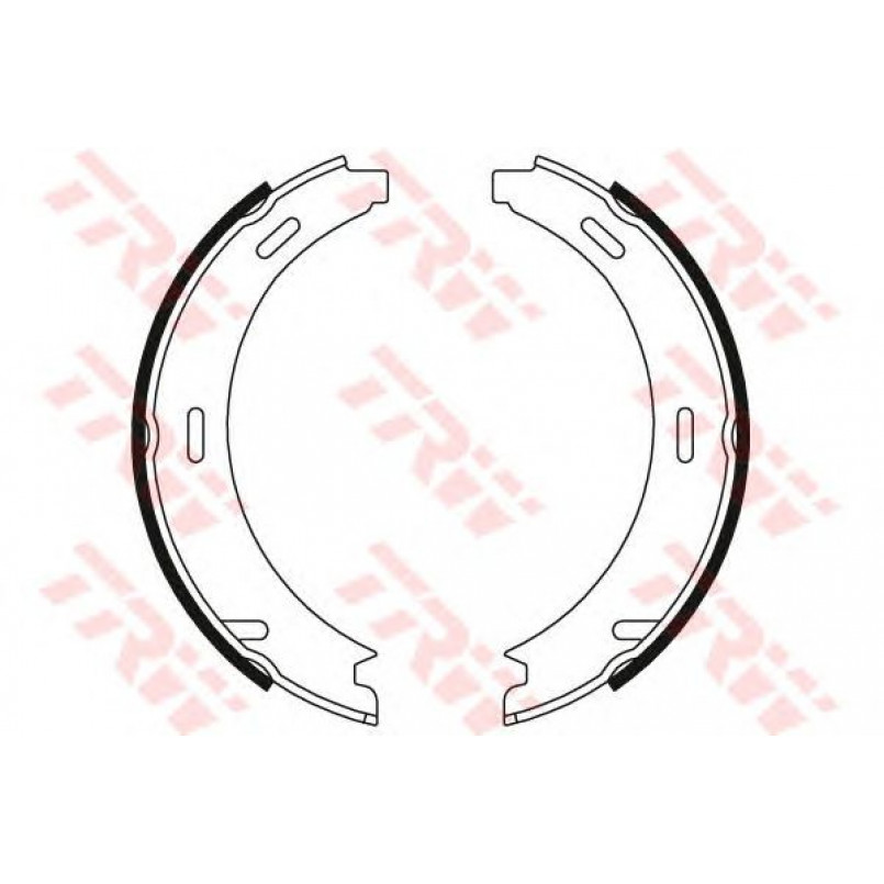 GS8208  TRW - Гальмівні колодки до барабанів — фото товара №2