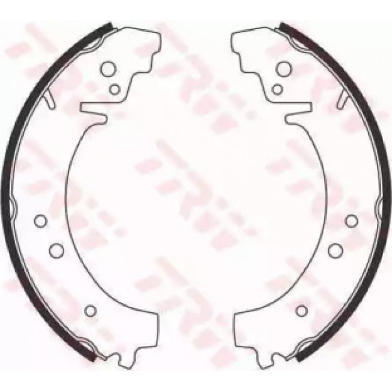 GS8222  TRW - Гальмівні колодки до барабанів — фото товара №2