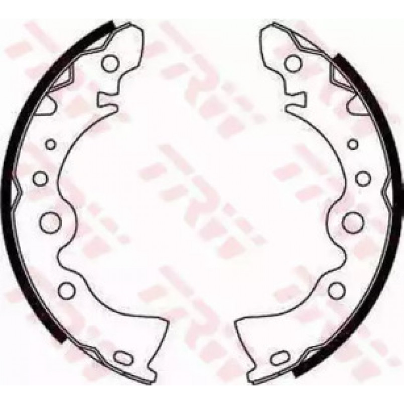 GS8246  TRW - Гальмівні колодки до барабанів — фото товара №2