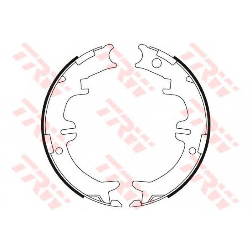 GS8446  TRW - Гальмівні колодки до барабанів — фото товара №1