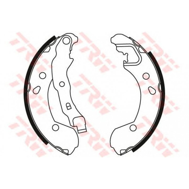 GS8470  TRW - Гальмівні колодки до барабанів — фото товара №1