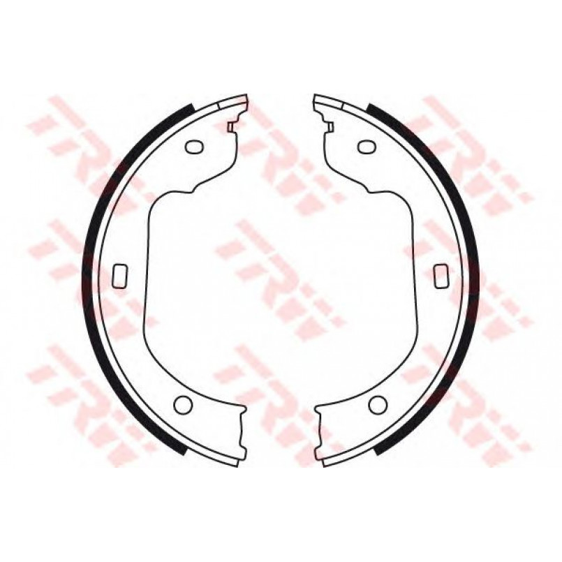 GS8478  TRW - Гальмівні колодки до барабанів — фото товара №1