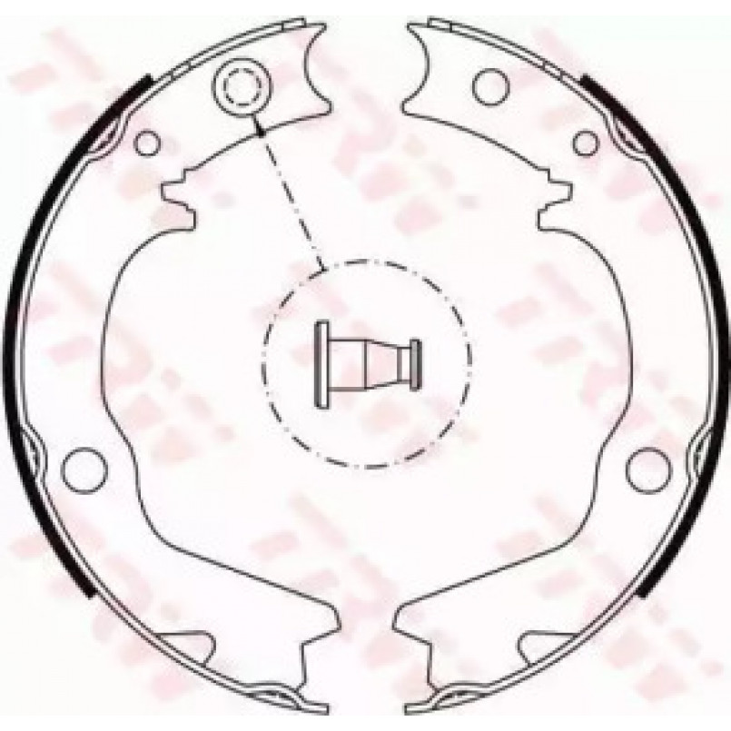 GS8479  TRW - Гальмівні колодки до барабанів — фото товара №2