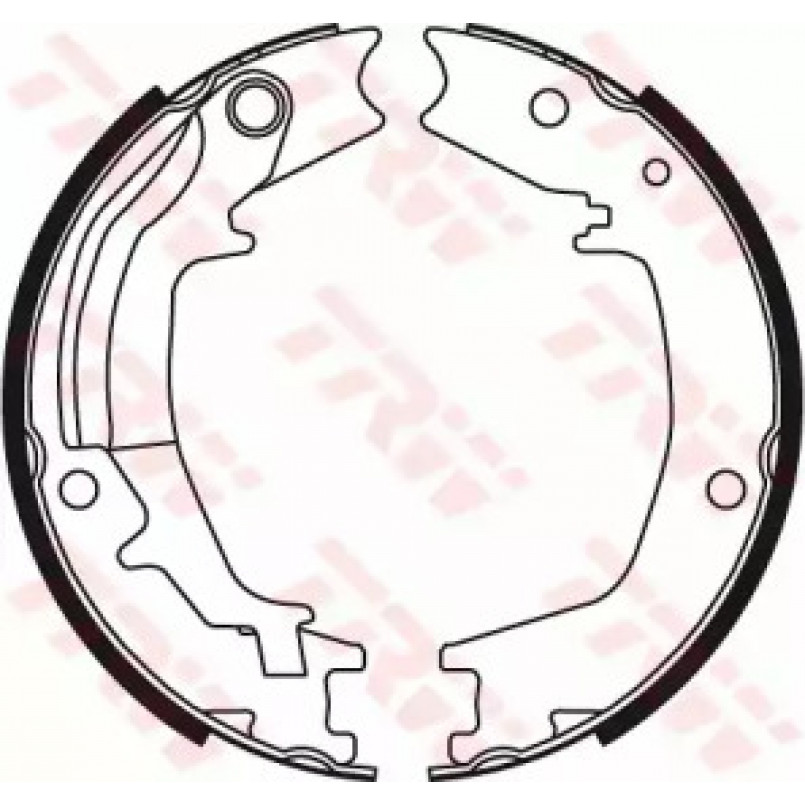 GS8489  TRW - Гальмівні колодки до барабанів — фото товара №2